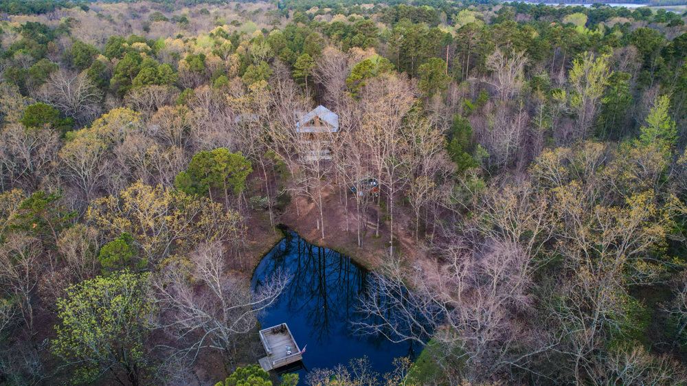 Landscape view for Lost Cabins at Petit Jean