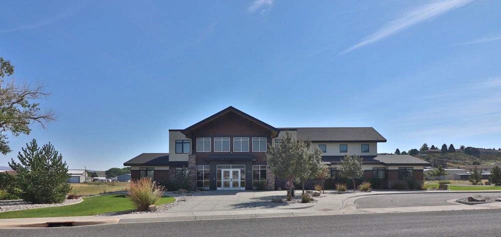 Landscape view for MODERN/HIGH TECH COMMERCIAL BUILDING CODY WYOMING