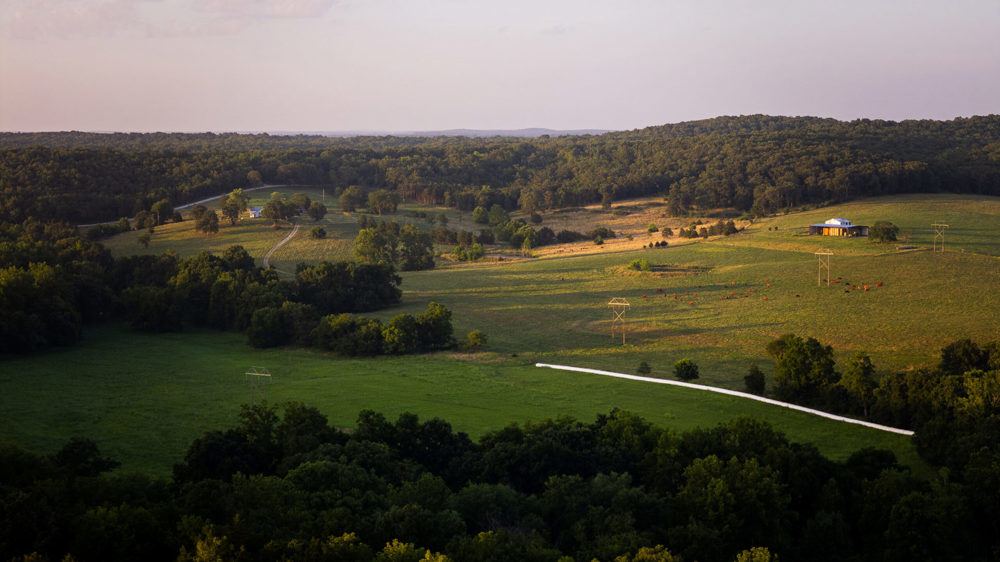 Landscape view for Osage Fork Farm