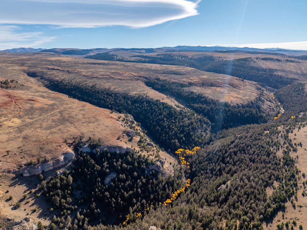 Landscape view for Bighorn Mountain Hideout