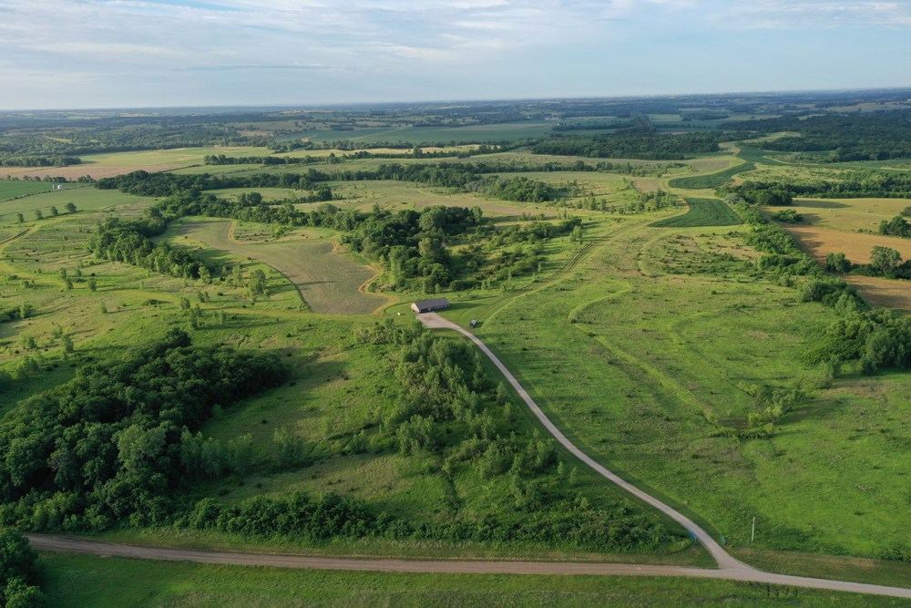 Landscape view for Whitetail Paradise in Northwest Missouri!