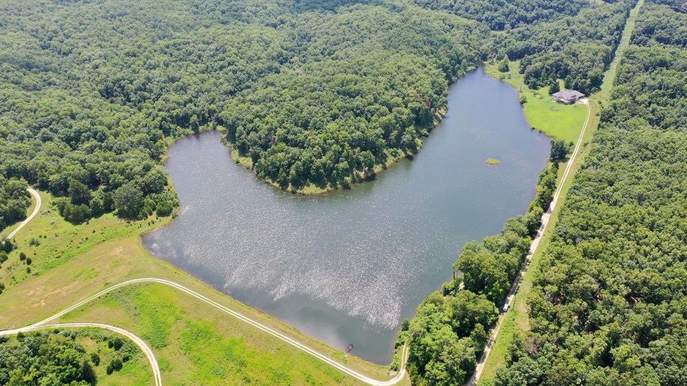Landscape view for 402-Acre Lakefront Home in Salem, MO for Sale