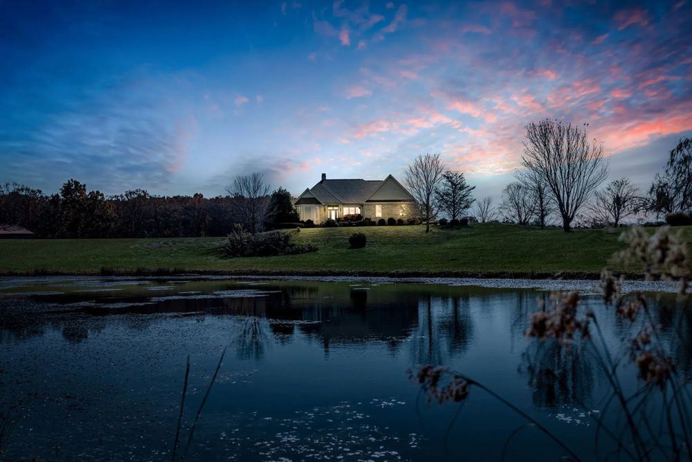 Landscape view for 69-Acre Farm & Homestead in Deer Lodge, TN for
