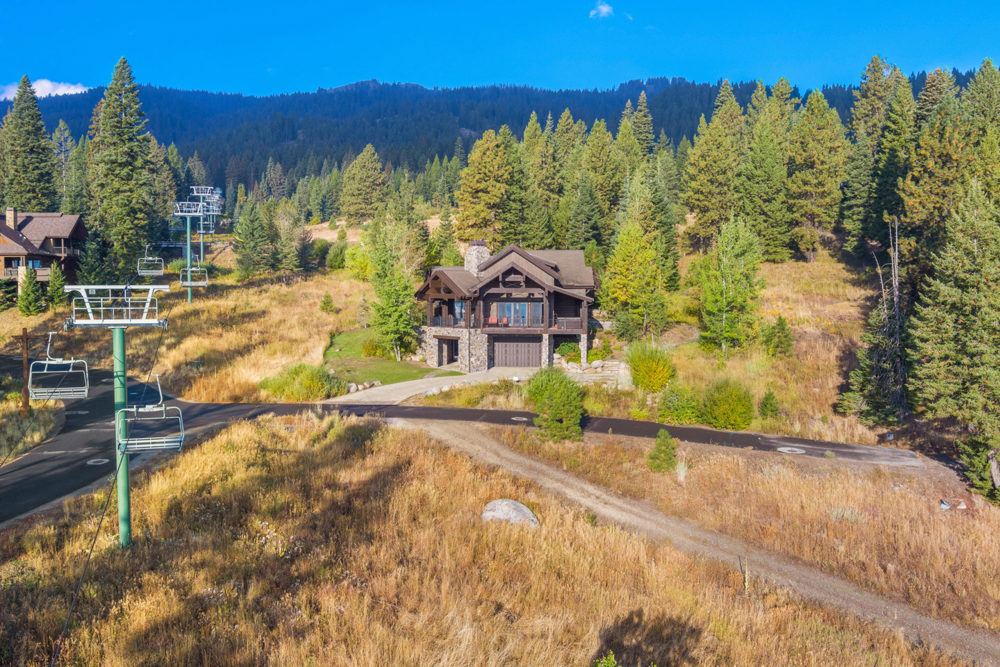 Landscape view for Luxury Ski In-Ski Out Mountain Estate in Tamarack