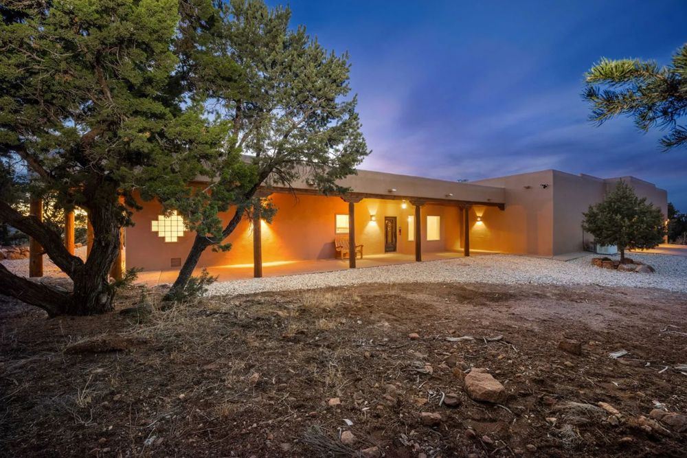 Landscape view for 9.5-Acre Custom Luxury Mountain Home in High Rolls
