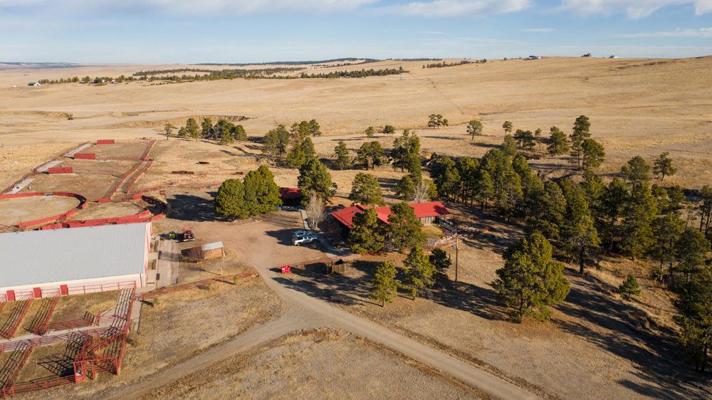 Landscape view for Jumping Cow Ranch HQ