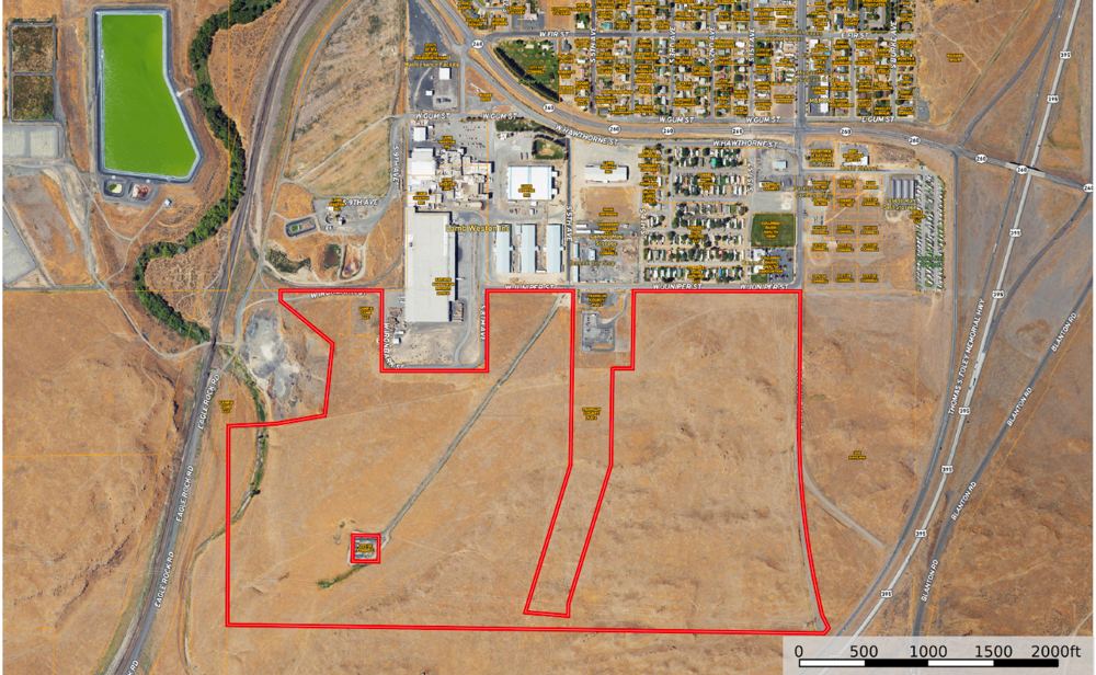 Landscape view for Connell Industrial Tract