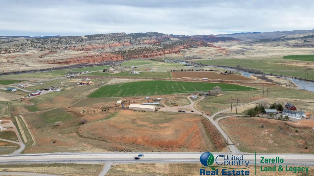Landscape view for 57-Acre Wyoming Equine Ranch for Sale - Bar None M