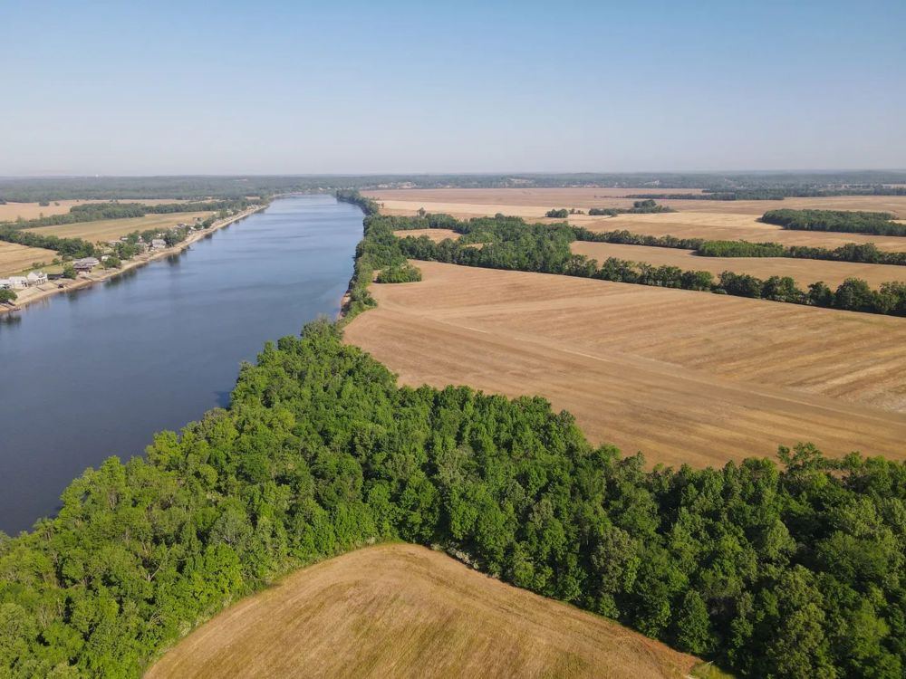Landscape view for Riverfront Farm for Sale in Hardin County, TN - 70
