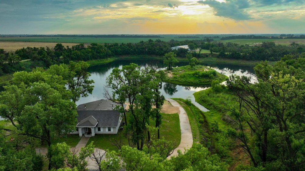 Landscape view for Lakefront Retreat 30 Minutes From Wichita