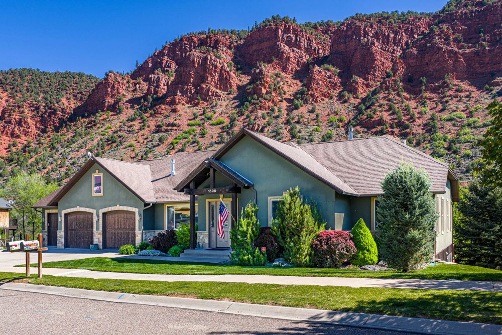Landscape view for Roaring Fork Riverfront Home