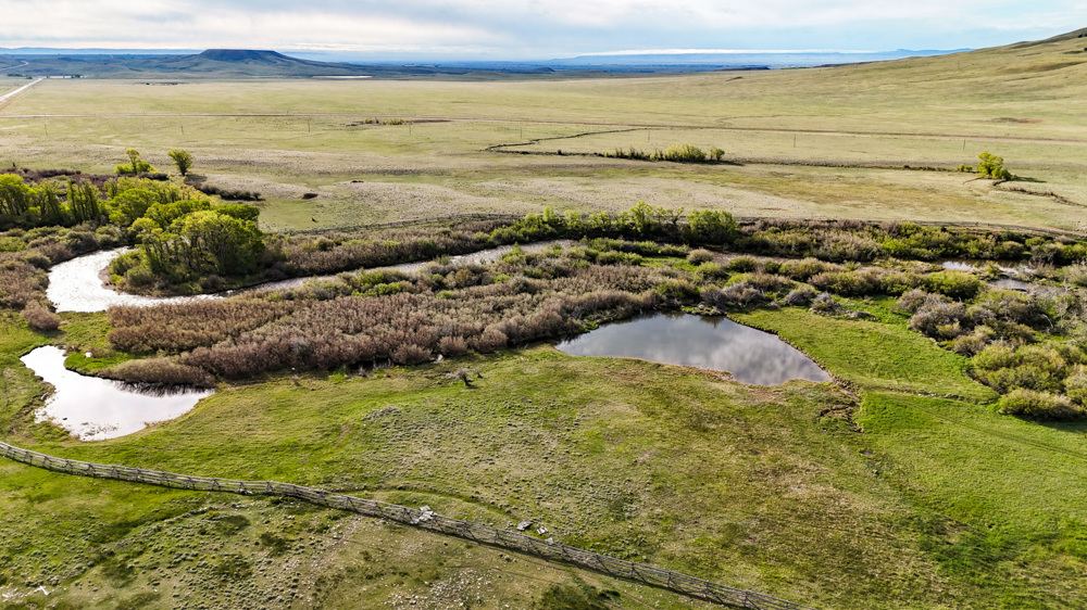 Landscape view for East River Run on The Little Laramie