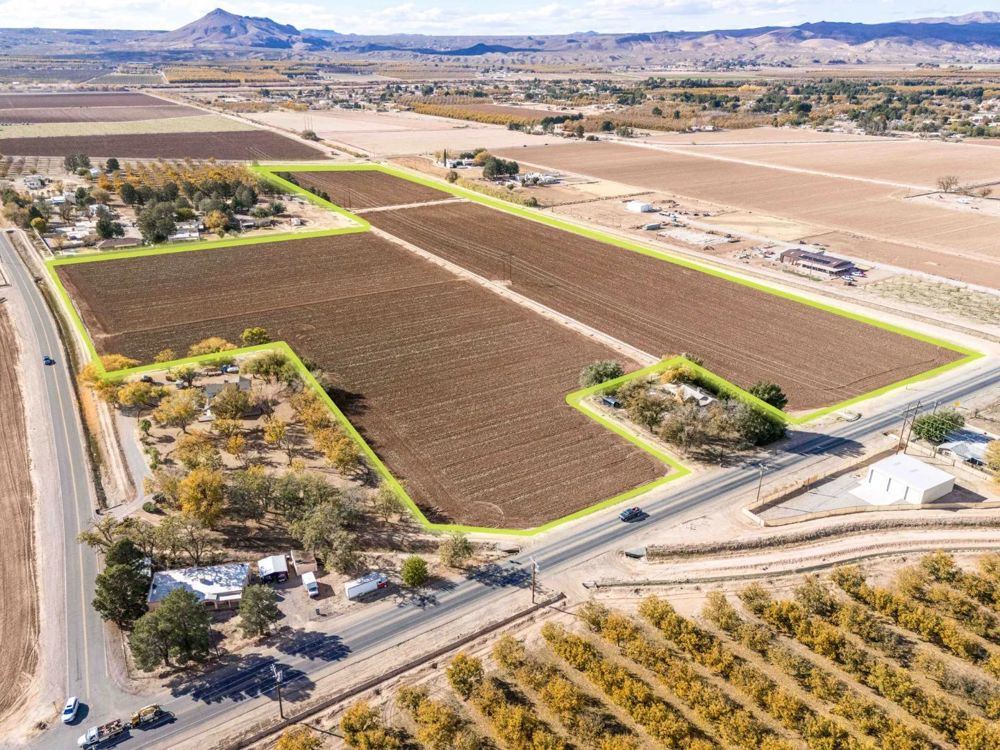 Landscape view for 30 Acres of Productive Row Crop Farmland in Las Cr