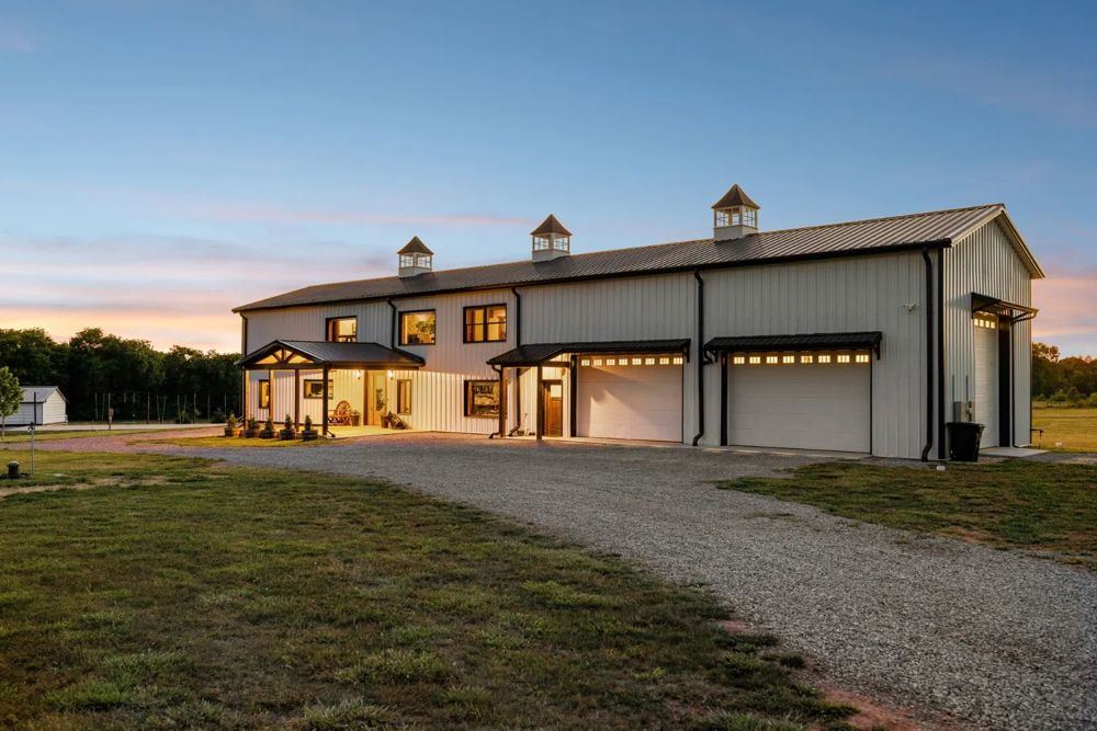 Landscape view for 34-Acre Luxury Estate & Custom Barndominium in
