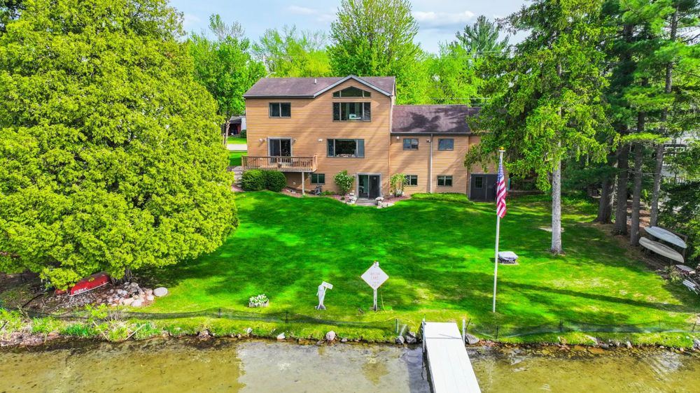 Landscape view for Lakefront Luxury Home on the Chain O'Lakes in
