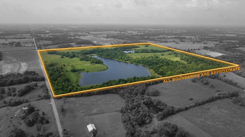Landscape view for Premier Recreational Land with Lake in Miami Count
