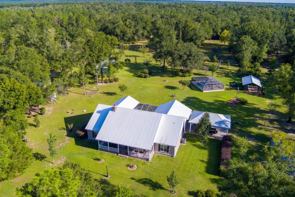 Landscape view for 40-Acre North Florida Luxury Country Estate in Jas