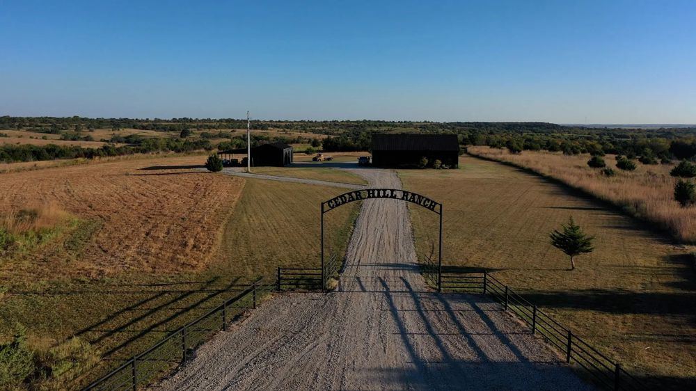 Landscape view for 320-Acre Hunting Property in Elk County, Kansas fo