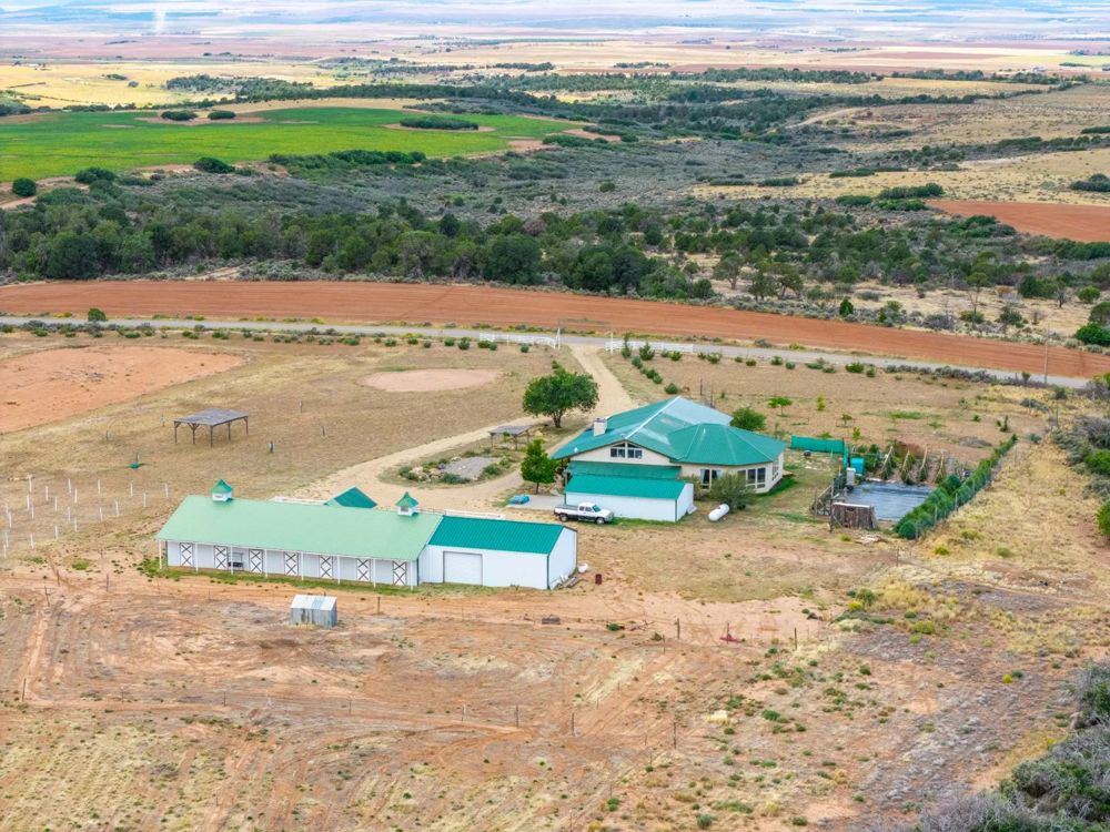Landscape view for 80-Acre Equestrian Ranch in Dove Creek, CO for Sal