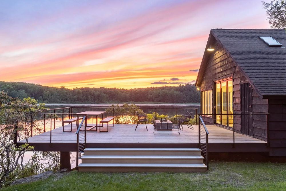 Landscape view for Atwater Pond